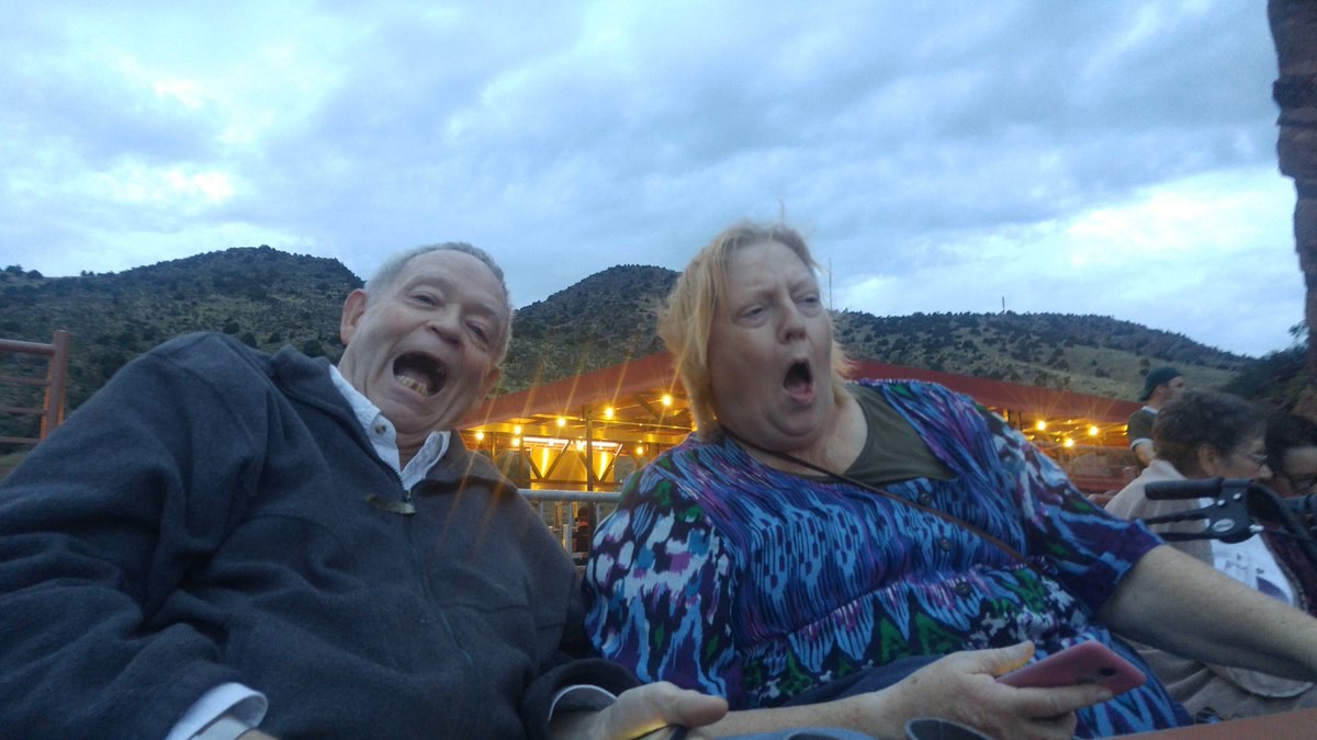 MayAbbiePeace's tweet photo. My Grandparents called them "2 wild cellos" lol Fantastic time @RedRocksCO  @2CELLOS  became the soundtrack to my most precious memories. https://t.co/AN6U3Tlx0A