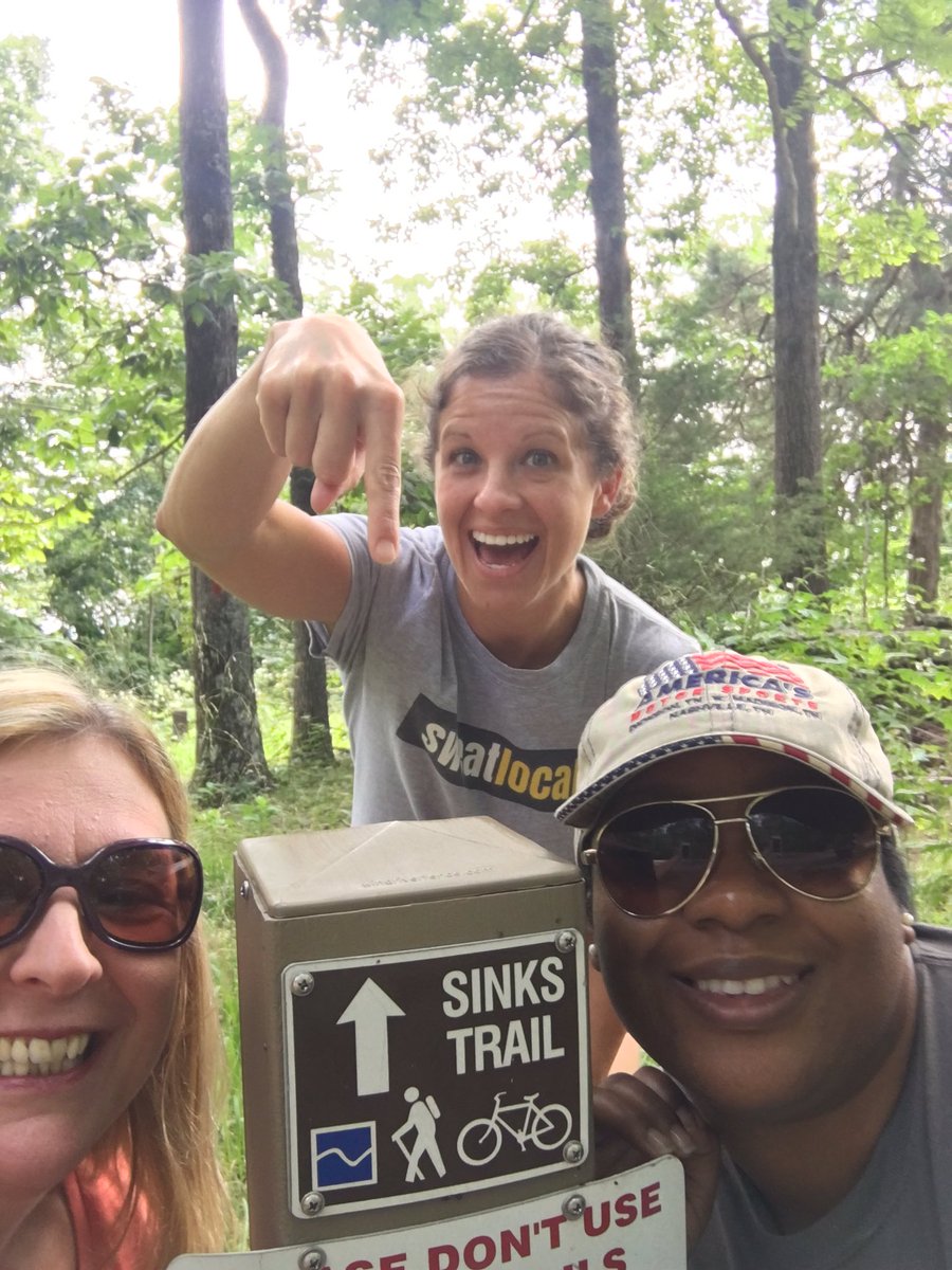 Sinks trailhead #teams #cesteach