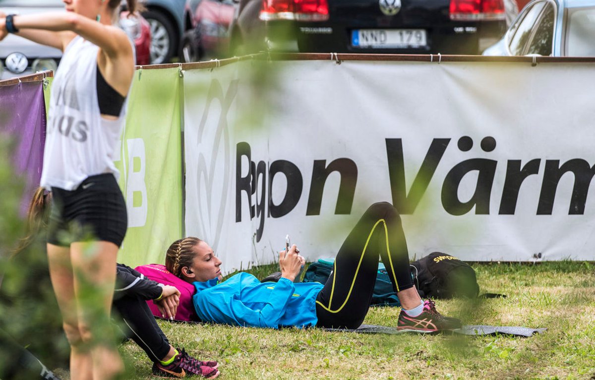 VFSPORTEN's tweet image. Bildextra: Följ med @SkoogSofie bakom kulisserna på en elitidrottares tävlingsdag vf.se/friidrott/skoo…