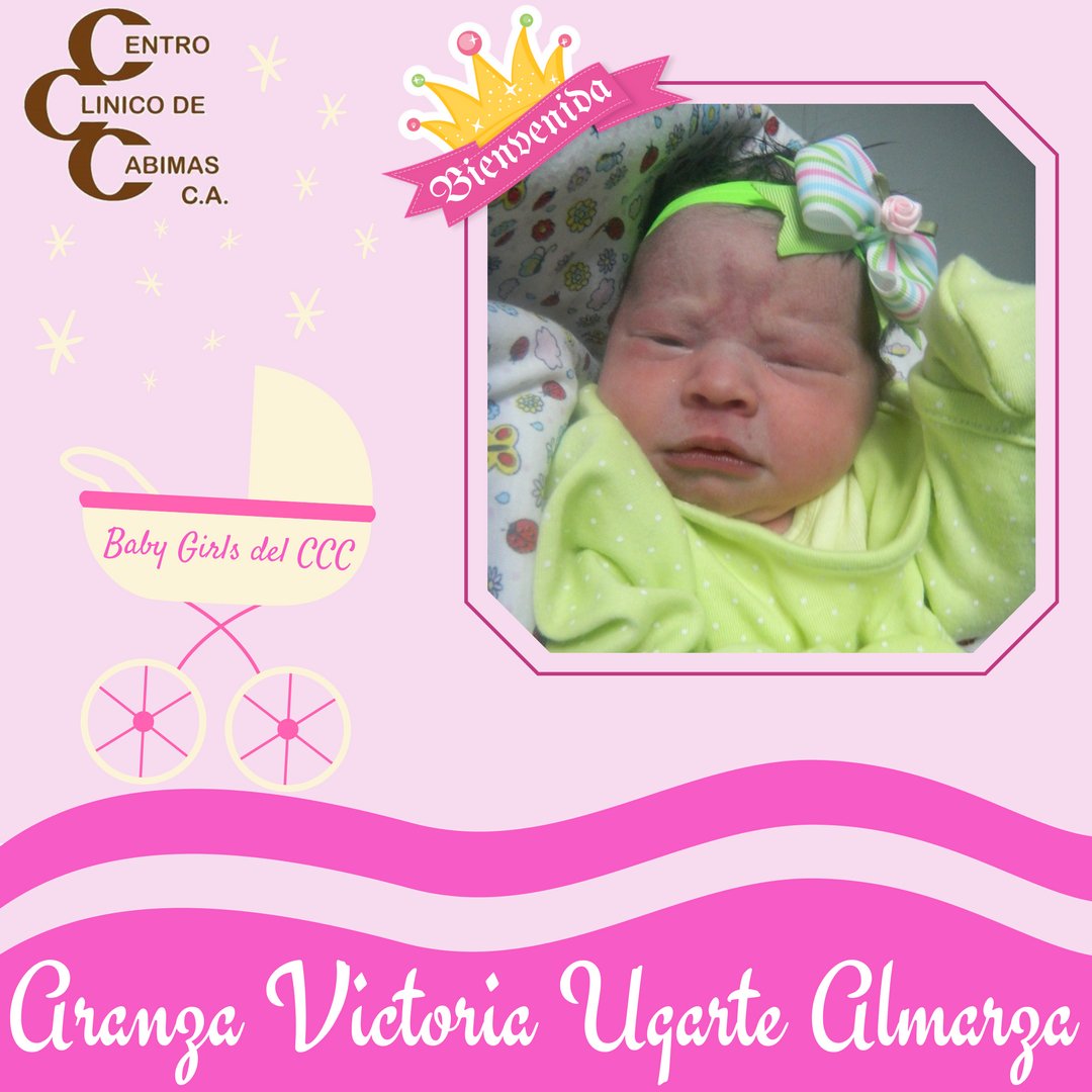 CLINICOCABIMAS's tweet photo. Bienvenida a esta Princesa que forma parte de los #NuevosBabysDelCCC.
#NacióEl26DeJulio
#MilesdeBendiciones
#SomosCCC
#SuAlternativaEnSalud https://t.co/4rTM3H3A0P