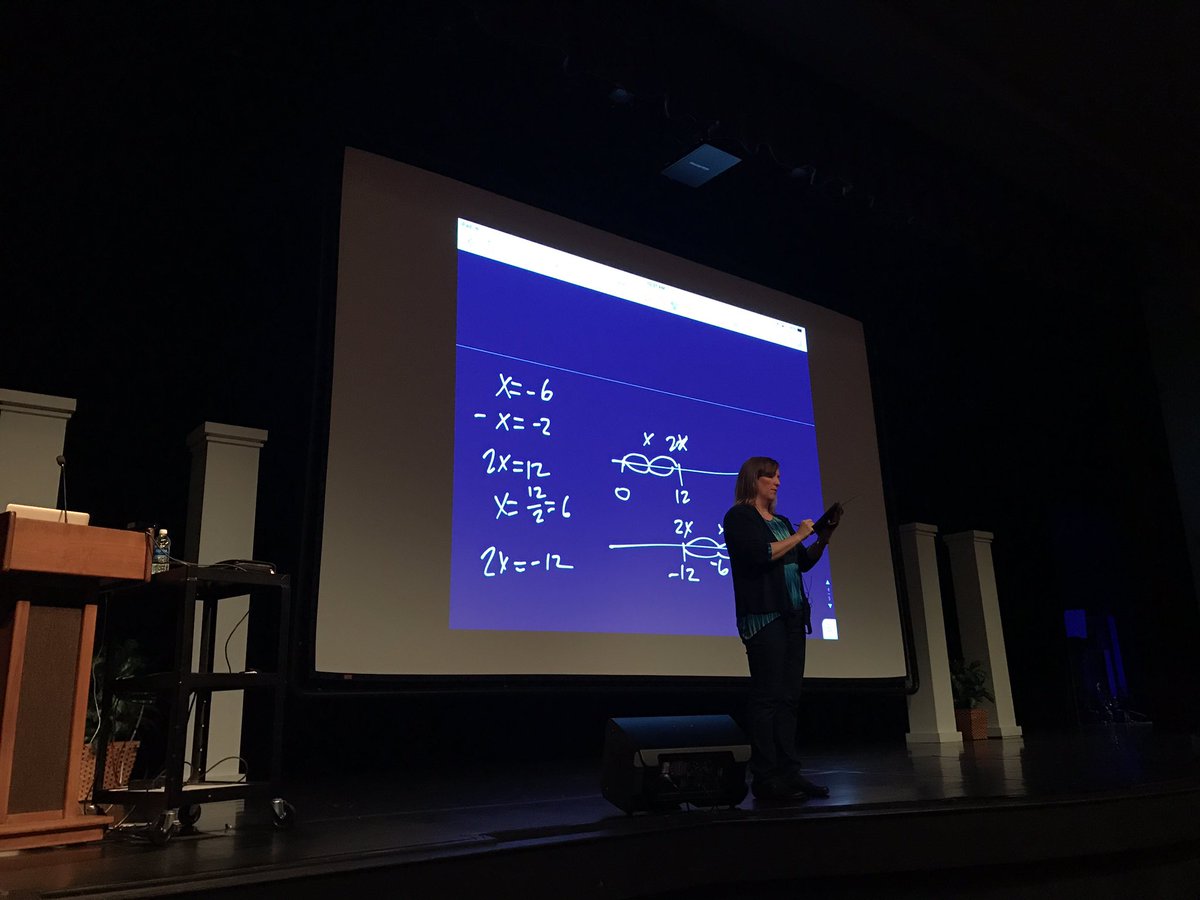 mikewiernicki's tweet photo. @pwharris doing Integer computation without senseless integer rules. Just math reasoning and an empty number line. This will #ensuresuccess https://t.co/MBWaxf4z7G