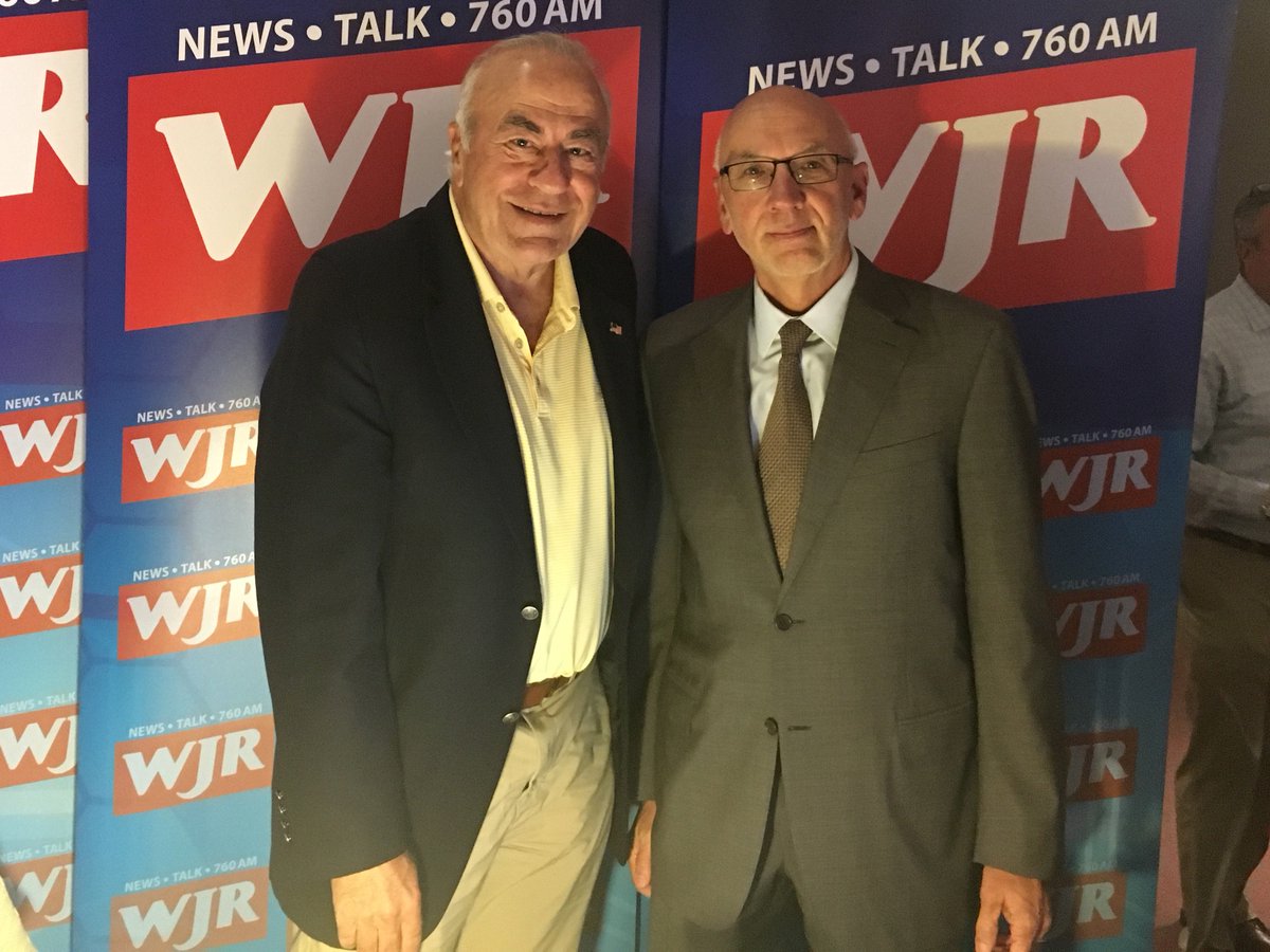 Cinnaire's tweet photo. At the #GLLC at the @MotorCityCasino in #Detroit @JLogue_Cinnaire talks #Policy &amp; #CommunityRevitilization w/ Frank Beckmann on @wjrradio. https://t.co/aZRznhFEGe