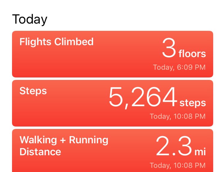 missienelly's tweet photo. Finally able to walk more than 2,500 steps! #feelgood #needtowalkmore https://t.co/nWEbB4siX2