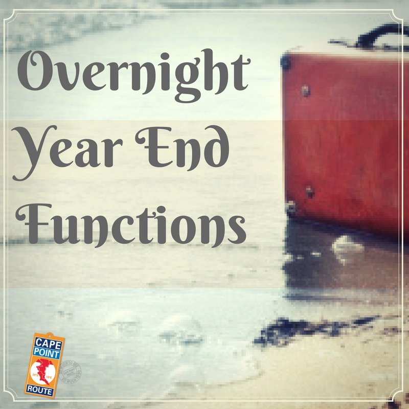 CapePoint_Route's tweet photo. Overnight Year End Functions -  Packages include Accommodation, Event, Dinner and Breakfast. Enjoy the function to the fullest. https://t.co/UTNbvX9fLr