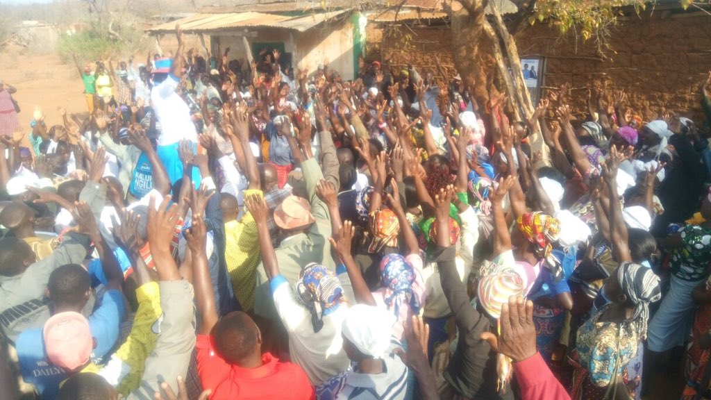 mamangilu's tweet photo. Delivering our #MamaSasa #MaishaMapya message to the people of Mauwi in Kitui West. A new Kitui County is possible. #MamboYabadilka https://t.co/o4t6yeZ8Rj