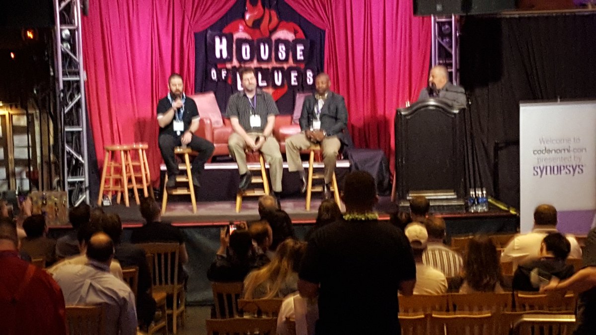 ux005721BB's tweet image. Kicking off #blackhat2017 right at #codenomicon with @synopsys