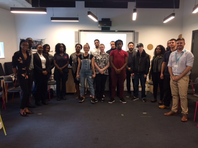SayasKitchen's tweet photo. @LiftEngineering delivering a presentation at the @PemburyLDN centre to @PeabodyLDN residents about how to become a lift engineer.#greatjob https://t.co/jzkv5AMunp