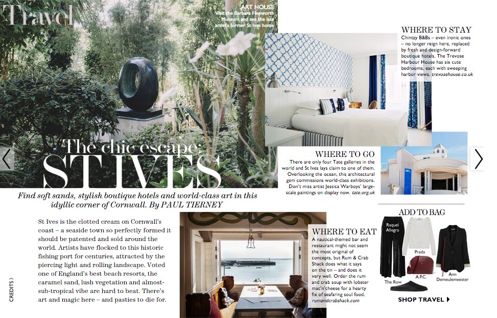 paultierneysays's tweet photo. My micro-look at St Ives in this week's The Edit.
@NETAPORTER
@Tate
#stives
#ChicEscape https://t.co/rRJMdBCUjG