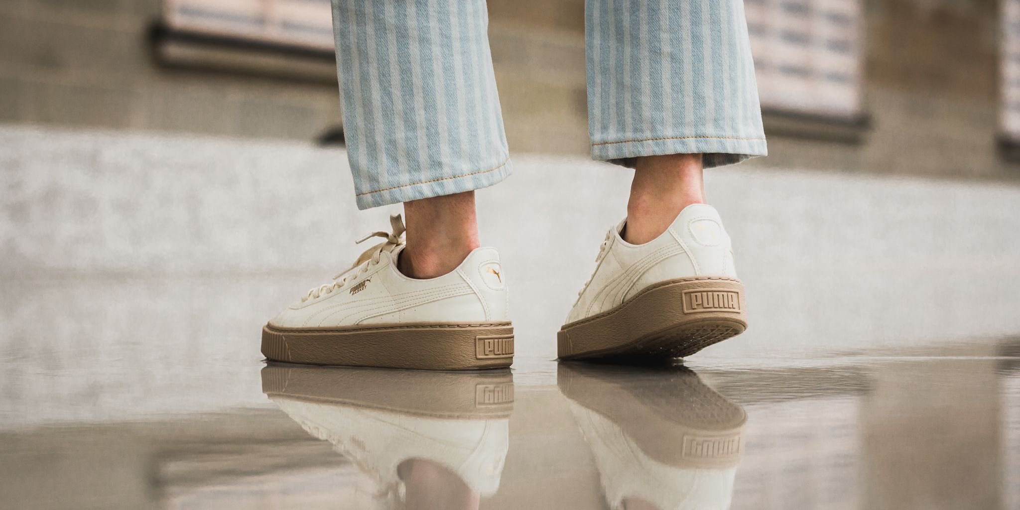 Puma shop platform marshmallow