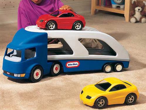 little tikes car carrier tesco