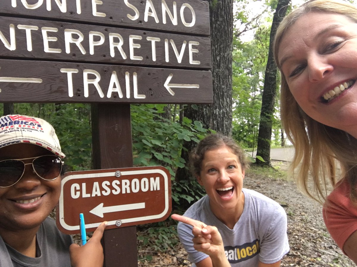 The outdoor classroom is the symbol for #teams #cesteach