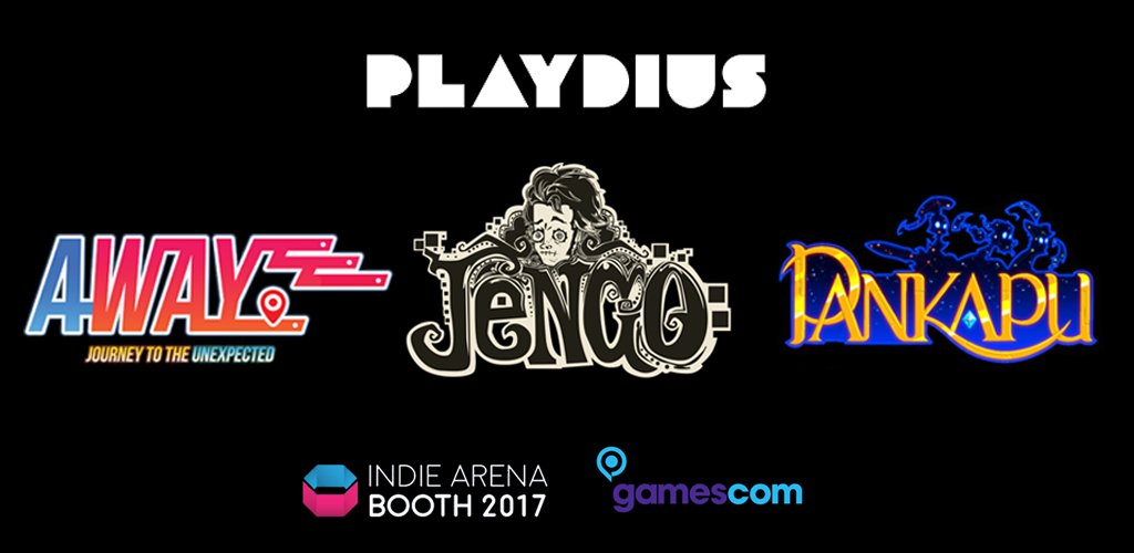 Dear Villagers (@dearvillagers) on Twitter photo Playdius will showcase <a href="/AWAY_TheGame/">AWAY by @PlaydiusGames</a>, <a href="/Pankapu/">Pankapu</a>, #Jengo and more <a href="/IndieArenaBooth/">Indie Arena Booth</a>! Stay tuned!
indiearenabooth.de/presskit.html
<a href="/gamescom/">gamescom</a> Playdius will showcase <a href="/AWAY_TheGame/">AWAY by @PlaydiusGames</a>, <a href="/Pankapu/">Pankapu</a>, #Jengo and more <a href="/IndieArenaBooth/">Indie Arena Booth</a>! Stay tuned!
indiearenabooth.de/presskit.html
<a href="/gamescom/">gamescom</a>