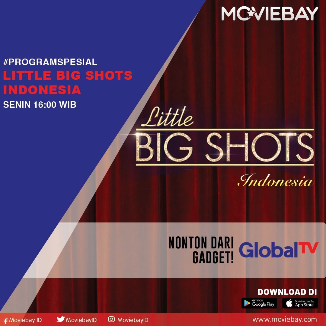 visionplusid's tweet photo. #ProgramSpesial Little Big Shots nonton dari gadget kamu di channel @globaltvseru | Download segera aplikasinya di https://t.co/bMHiSIVuoN https://t.co/2qx2UUrK6R