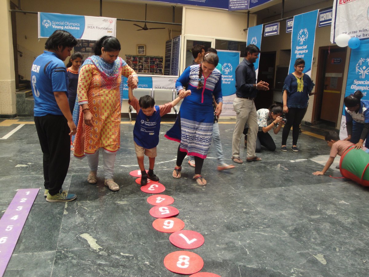 SobDelhi's tweet photo. Special Olympics Bharat Delhi conducted you athletes program @PMOIndia  @VijayGoelBJP  @SushmaSwaraj  @PrakashJavdekar @ArvindKejriwal https://t.co/gGWw4FEfjq