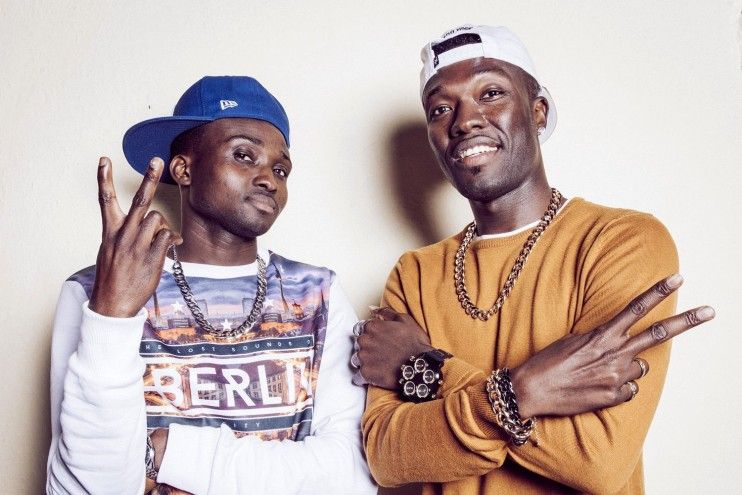 Hitz1039FM's tweet photo. .@ReggieNBollie are our guests on #KNOWYOURCELEB today guys! Do you have any questions to ask them? Comment below... #MusikBox https://t.co/2n2NvX1Kw5