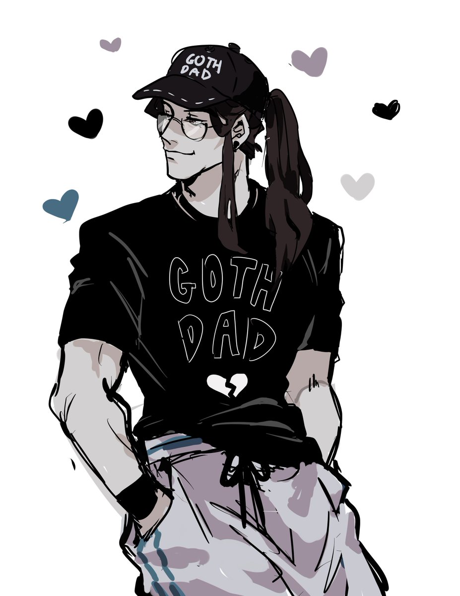 iopiupiu's tweet photo. Concept... Dream Daddies wearing the merch #DreamDaddy https://t.co/5VU46m7IO2