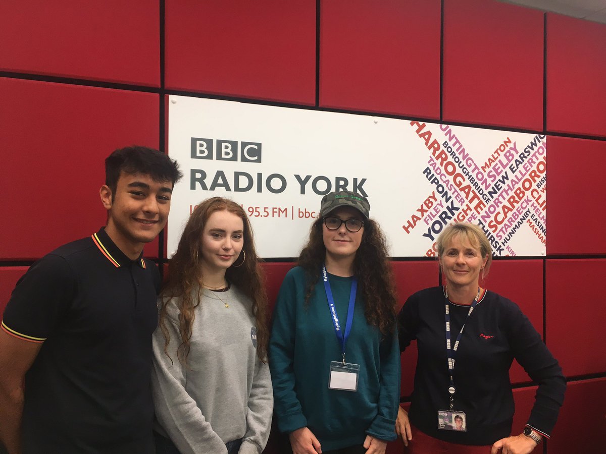 TheGooseDem's tweet photo. Interview at Bbc radio york with @bishwife raising awareness for our coffee morning on Friday at 10-1 at strensall village hall #harrogoose https://t.co/lPIBZeMEh3