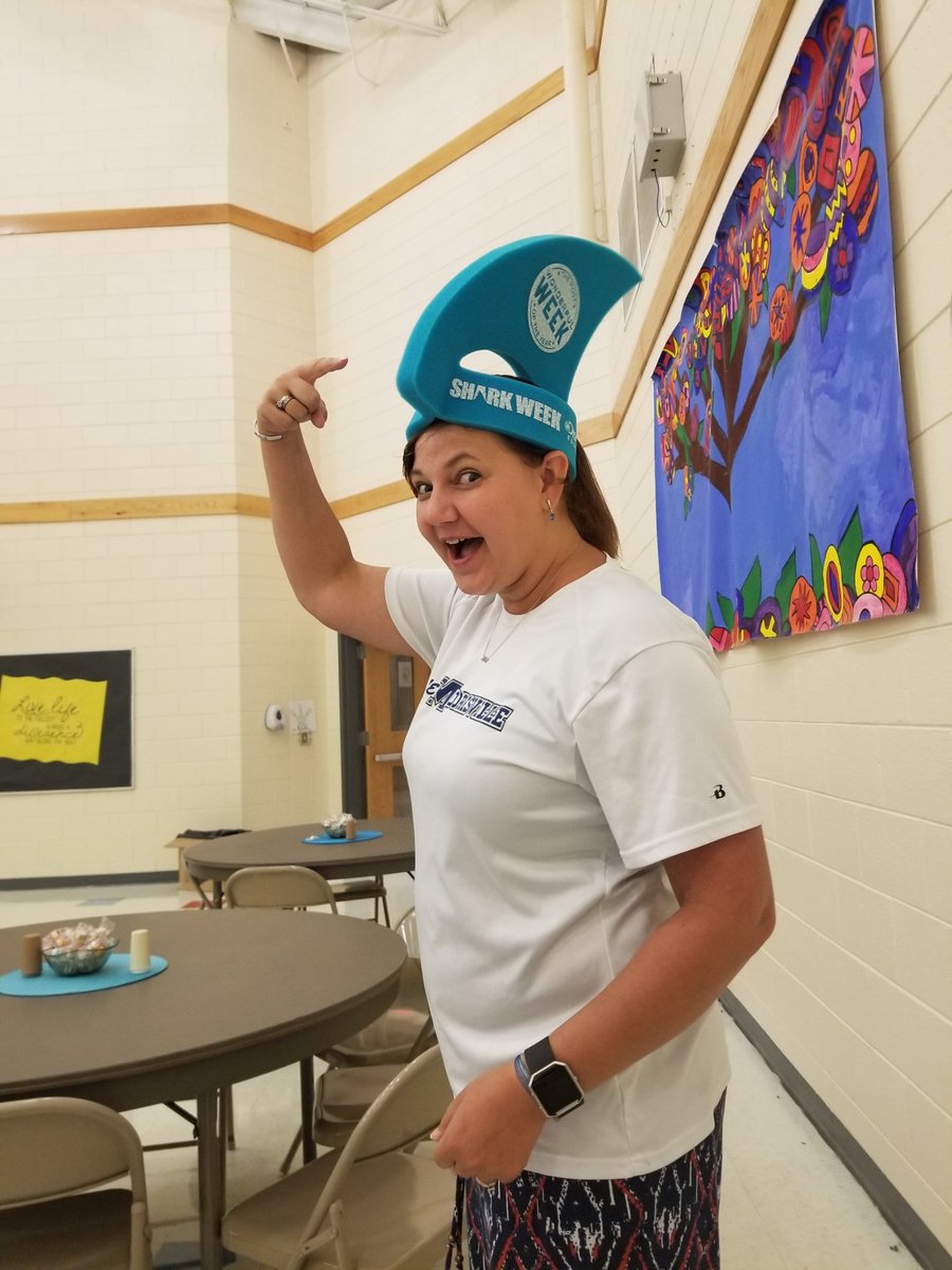 JHall024's tweet photo. Shark attack at MGSD Summer Institute! #MpowerED https://t.co/NXSYVu1py0