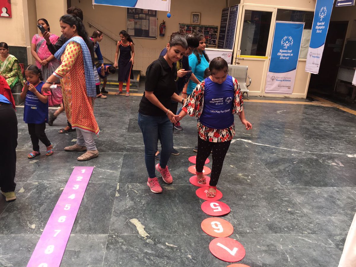 SobDelhi's tweet photo. Special Olympics Bharat Delhi conducted young athletes program@ @WrestlerSushil @DuttYogi @BeingSalmanKhan @iamsrk @deepikapadukone@ https://t.co/iMifKwoE0R