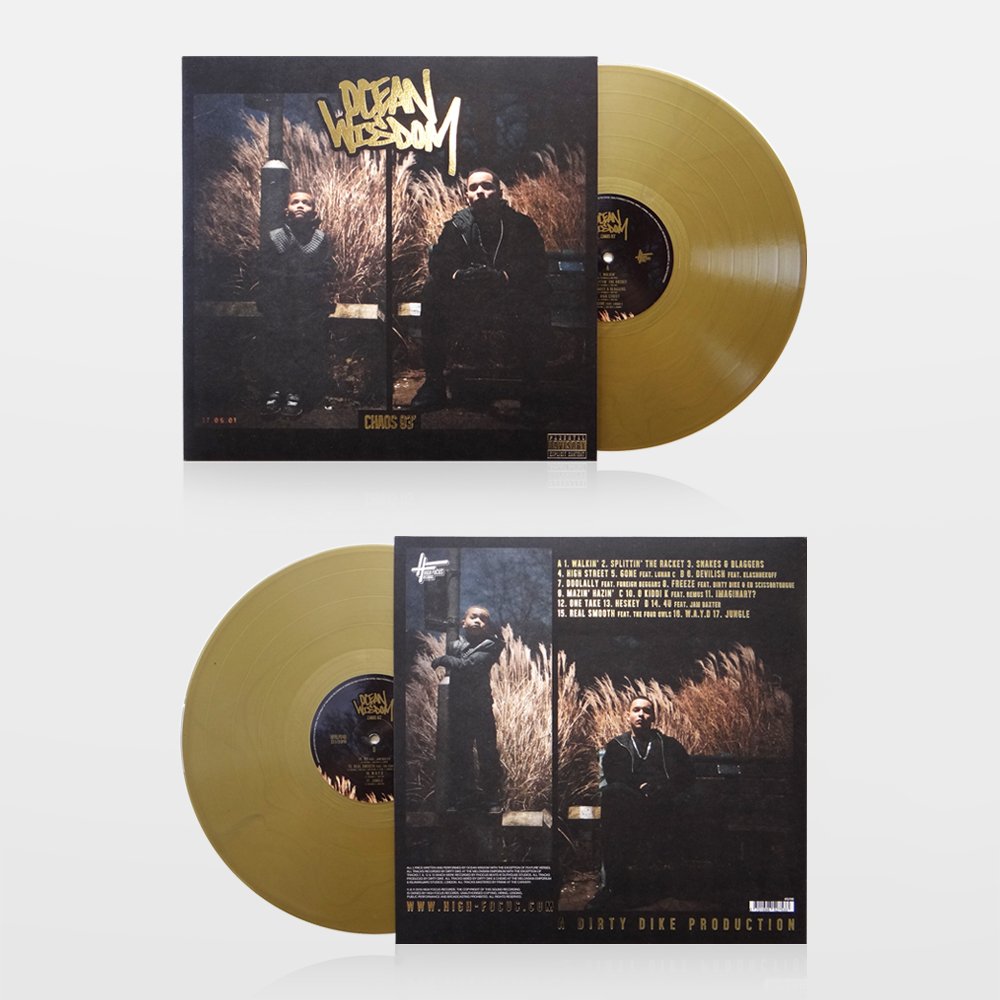 HighFocusUK's tweet photo. #WednesdayWisdom - @Ocean_Wisdom x @DirtyDikeSMB - #Chaos93 Gold Edition Repress: https://t.co/D6MWpmXQbI https://t.co/a69cHnnMGb