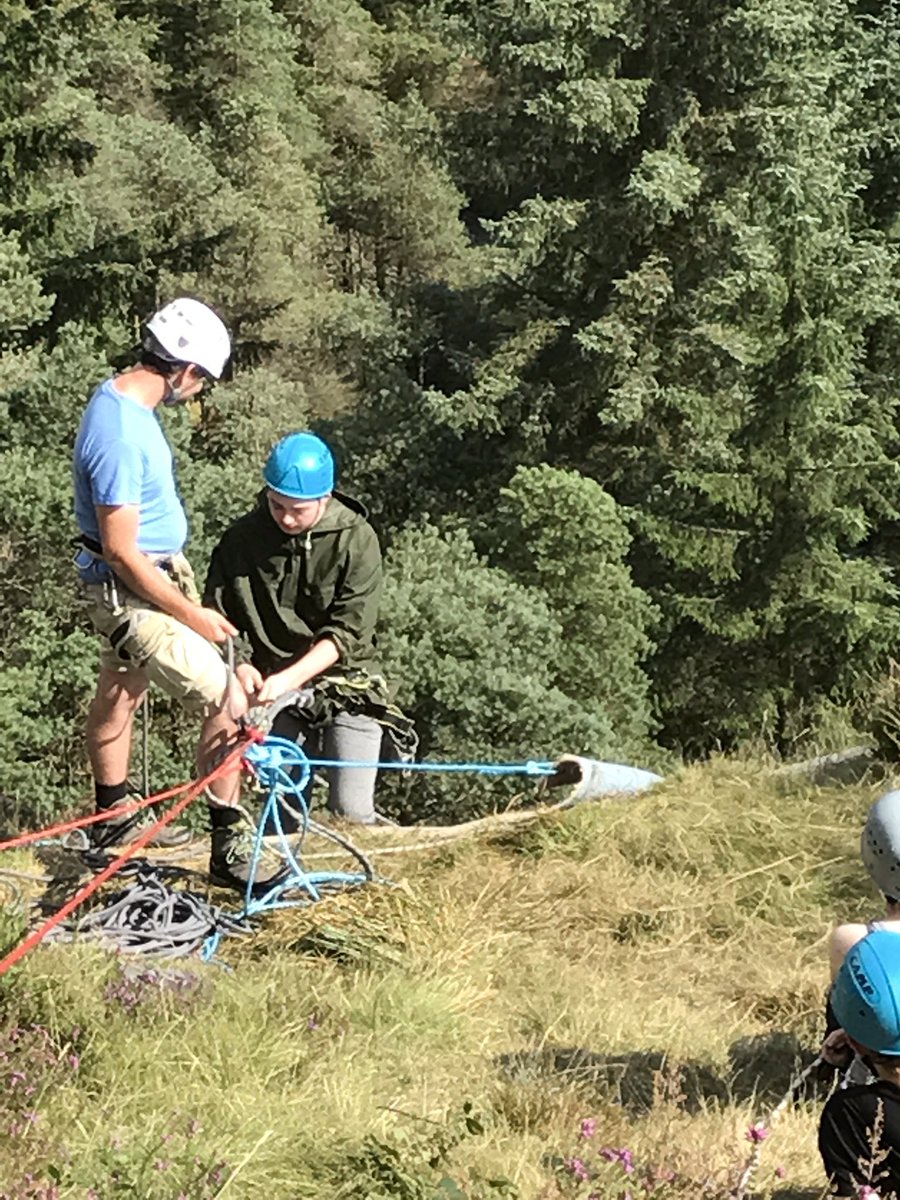 InspiraLiamC's tweet photo. Few more photos from the abseil yesterday! #NCSnorthwest #prettyhigh https://t.co/XI2z63cxP6