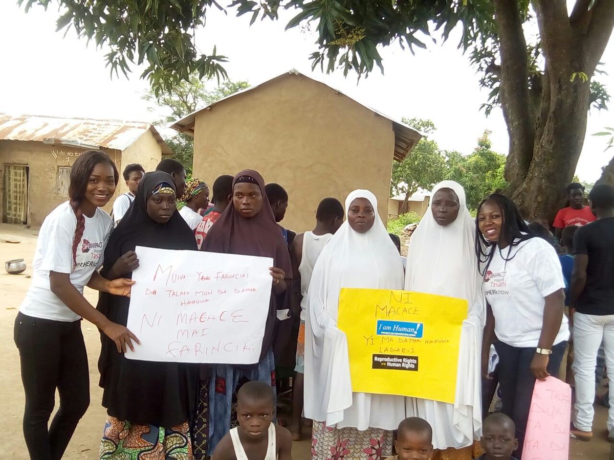 ProjectTasani's tweet photo. We will be at  Ijah gbagyi in tata LGA of Niger state tomorrow talk 2 Girls on premarital sex,@womenfundng @ProjectKadara @sheImpactNg https://t.co/HSc44xa9kh