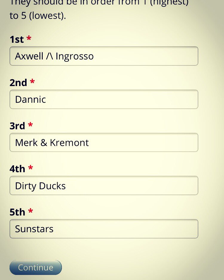 AlexandMarkIT's tweet photo. Well this is our vote for @DJmag this year!! Good luck @Axwell @Ingrosso @dannic @MerkandKremont @Dirty_Ducks @sunstarsitaly 🍀🍀❤️❤️ https://t.co/0TkqVBaUNi
