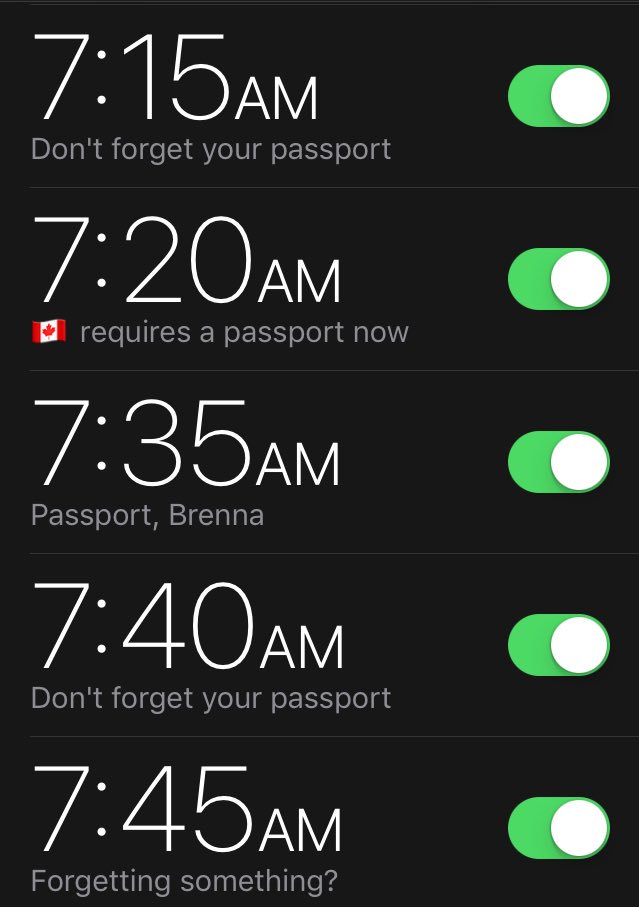 brennawilliams's tweet photo. I grew up only needing my Florida ID to go to Canada. I still haven't entirely broken that mindset. #KmowThyself https://t.co/BT8U0Lr5xt