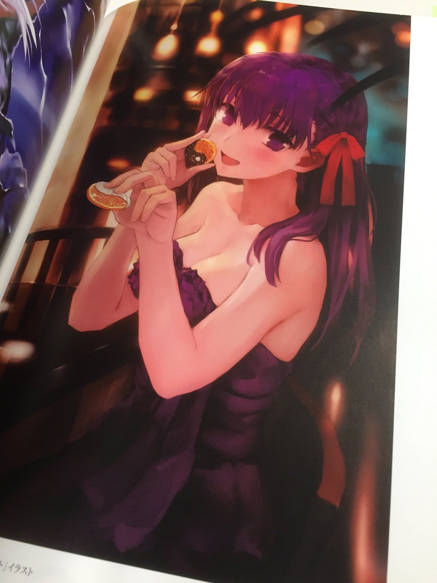 Bob A Twitter 画集チャプター3から一枚 Fate Grand Order の概念礼装 キュート オランジェット です Pc版の Fate Stay Night からずっと好きなキャラクターでしたので お話頂いたときは小躍りしていました 桜可愛いよ桜 T Co Ihbpjbzv14