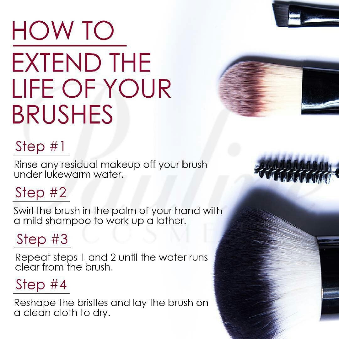 paulinecosmetic's tweet photo. Extend the life of your brushes! π
#brushessentials #makeuptips https://t.co/yJMKA3iGDs