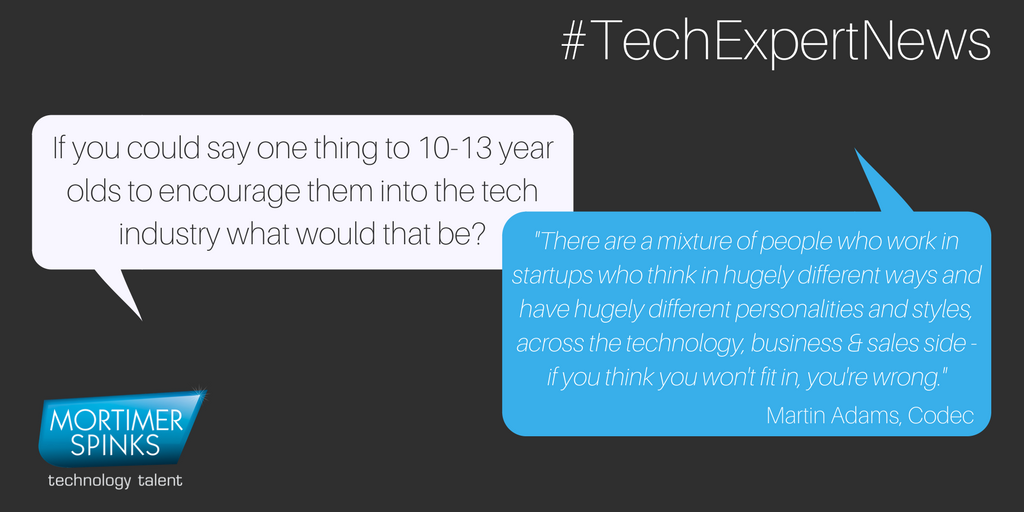 WeAreSpinks's tweet photo. This weeks #WednesdayWisdom comes from @codec_ai CEO @Martin_D_Adams check out full #TechExpertNews interview now: https://t.co/dwLEZa1zte https://t.co/0GaptHXhw5