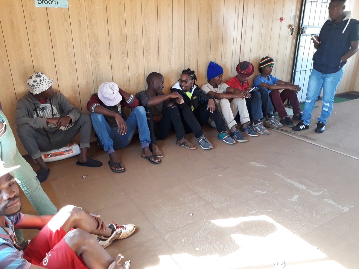 MNGADINATOR's tweet photo. @ActivateZA men's dialogue taking place in Finetown. SGBV session#MensDialogue https://t.co/I53VFLgvF1