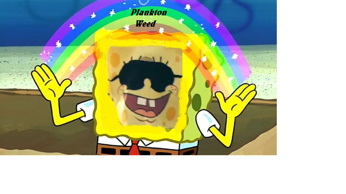 Helmut_G9's tweet photo. @spongebozz lass das Plankton Weed flown 😎 #schlechtesphotoshop #Paint #joke #spongebob #weed #meme https://t.co/G6skYLmuUi
