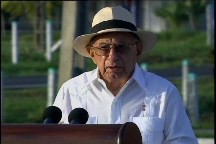 Jose Ramon Machado Ventura, second Secretary of the Party.