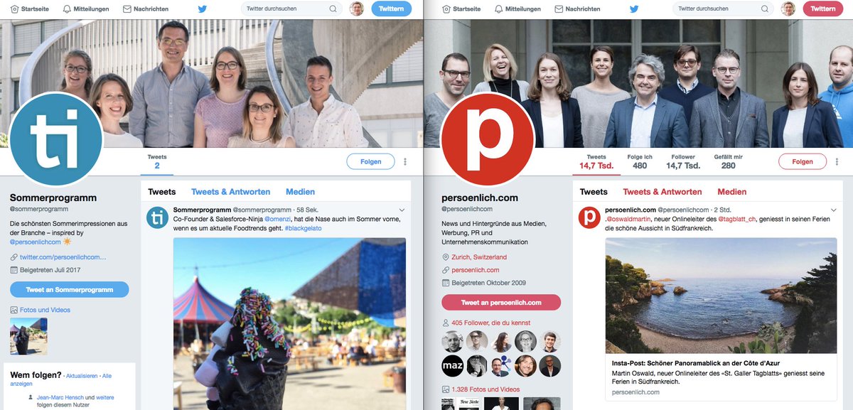 thomasmauch's tweet image. Bei der Geburt getrennt: @sommerprogramm und @persoenlichcom – schöne Ferien!