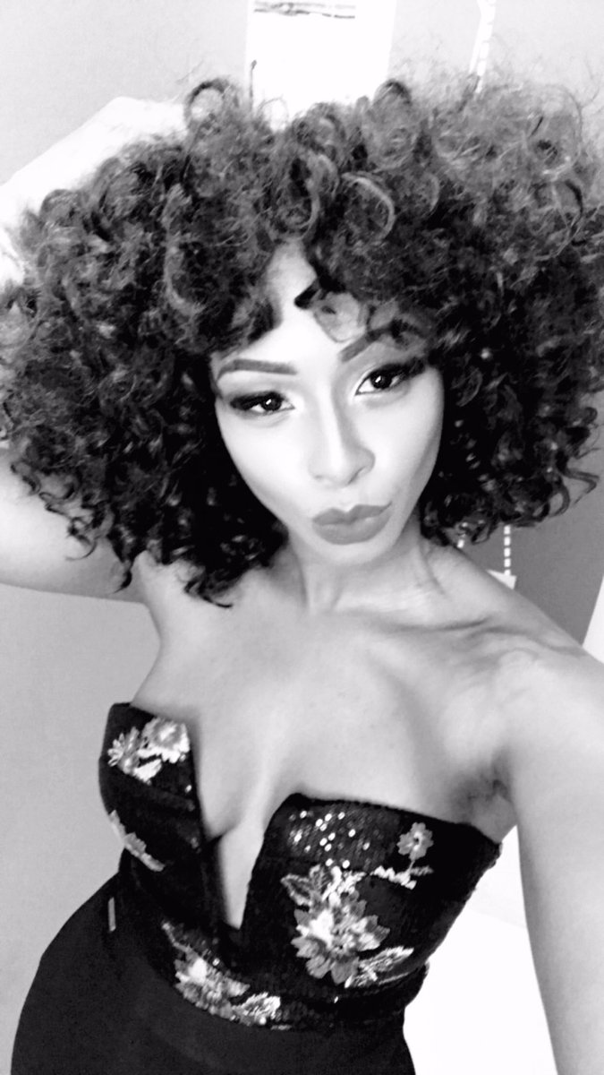 Boity's tweet photo. Big hair, don't care! 🌈🌈🌈 https://t.co/VPC2wPed8h