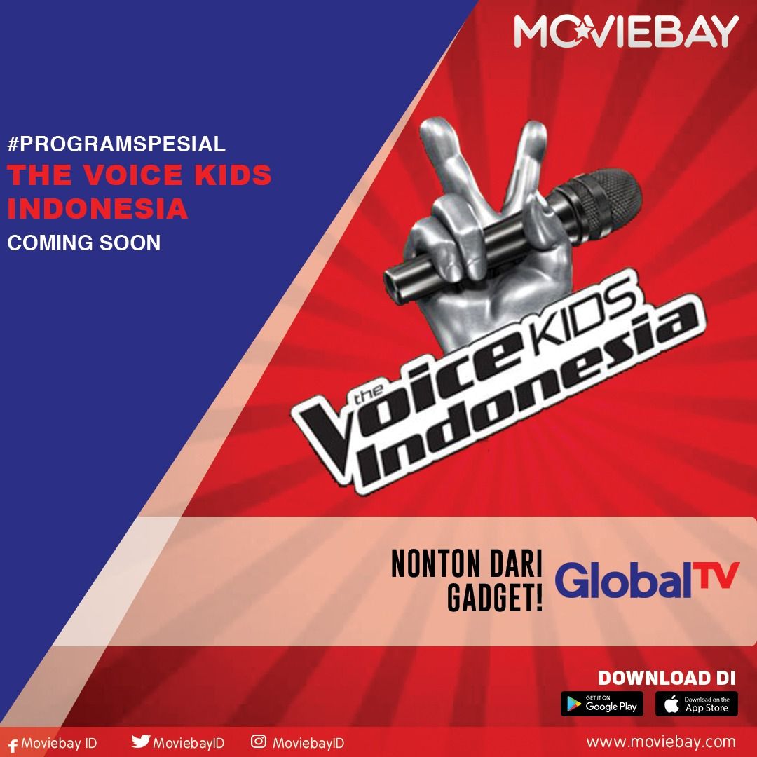 visionplusid's tweet photo. #ProgramSpesial The Voice Kids nonton dari gadget kamu di channel @globaltvseru | Download segera aplikasinya di https://t.co/bMHiSIVuoN https://t.co/Z1wnfdCMiw