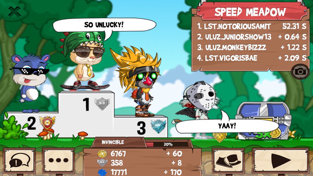 NotoriousAmiti's tweet photo. I just beat a #DirtybitDev! #funrun2 #JuniorShow13 #Monkeybizzz #vigorisBAE https://t.co/GFfI34GQ6H