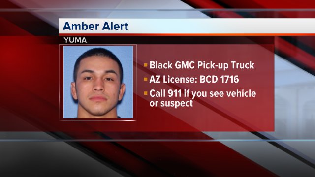 abc15's tweet image. UPDATE: DPS releases suspect's name, more info in #AmberAlert out of Yuma: bit.ly/2eMTlKQ #abc15