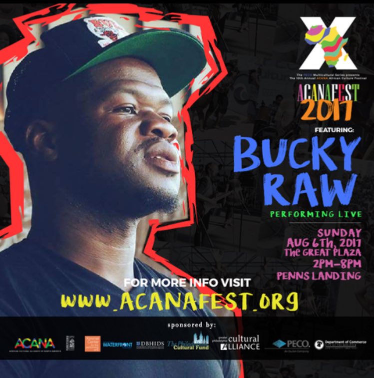 ACANAevents's tweet photo. Come out &amp; celebrate a fun filled day @Penns_landing ,hosted by @PECO !! Food &amp; performances by @RAFIYAMUSIC @Ericgeso1 @BUCKYRAW215 &amp; more! https://t.co/7nI6I5WxET