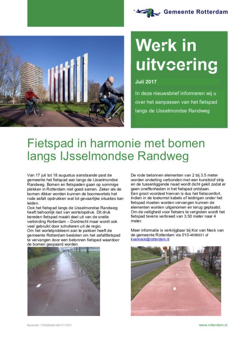 MVerhoef1964's tweet photo. #werkinuitvoering #fietspad #IJsselmondserandweg #IJsselmonde https://t.co/M8MQgm14La
