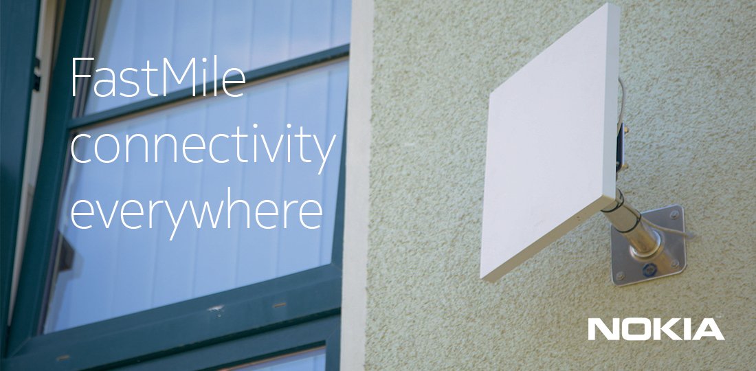 nokianetworks's tweet photo. Enabling #wireless broadband connectivity everywhere. Get to know Nokia FastMile: https://t.co/4lpNfWlypi https://t.co/4zh9O1tU0V
