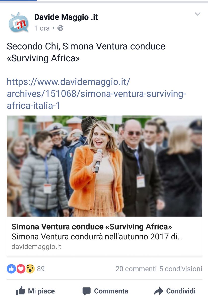 Super felici per <a href="/Simo_Ventura/">Simona Ventura</a> In bocca al lupo per la nuova trasmissione con questo scatto del 26febbraio al <a href="/carnevale_mf/">carnevaleManfredonia</a> su <a href="/davidemaggio/">Davide Maggio</a>