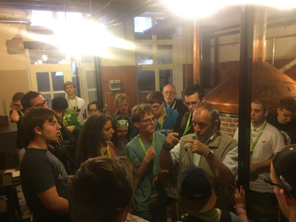 Yesterday, we visited brewery Domus (Leuven) 🍺 - Tomorrow you can hear us at 8.15 am on <a href="/MNMbe/">MNM</a> so everyone: tune in! 👂🏼😄 #icc #workshops