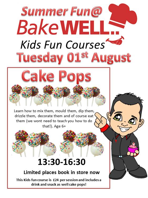 bakewelldunmow's tweet photo. Space available for next week's Kids Fun Course - Call 01371 879679 to book:-) https://t.co/T8IbZ2x6oe