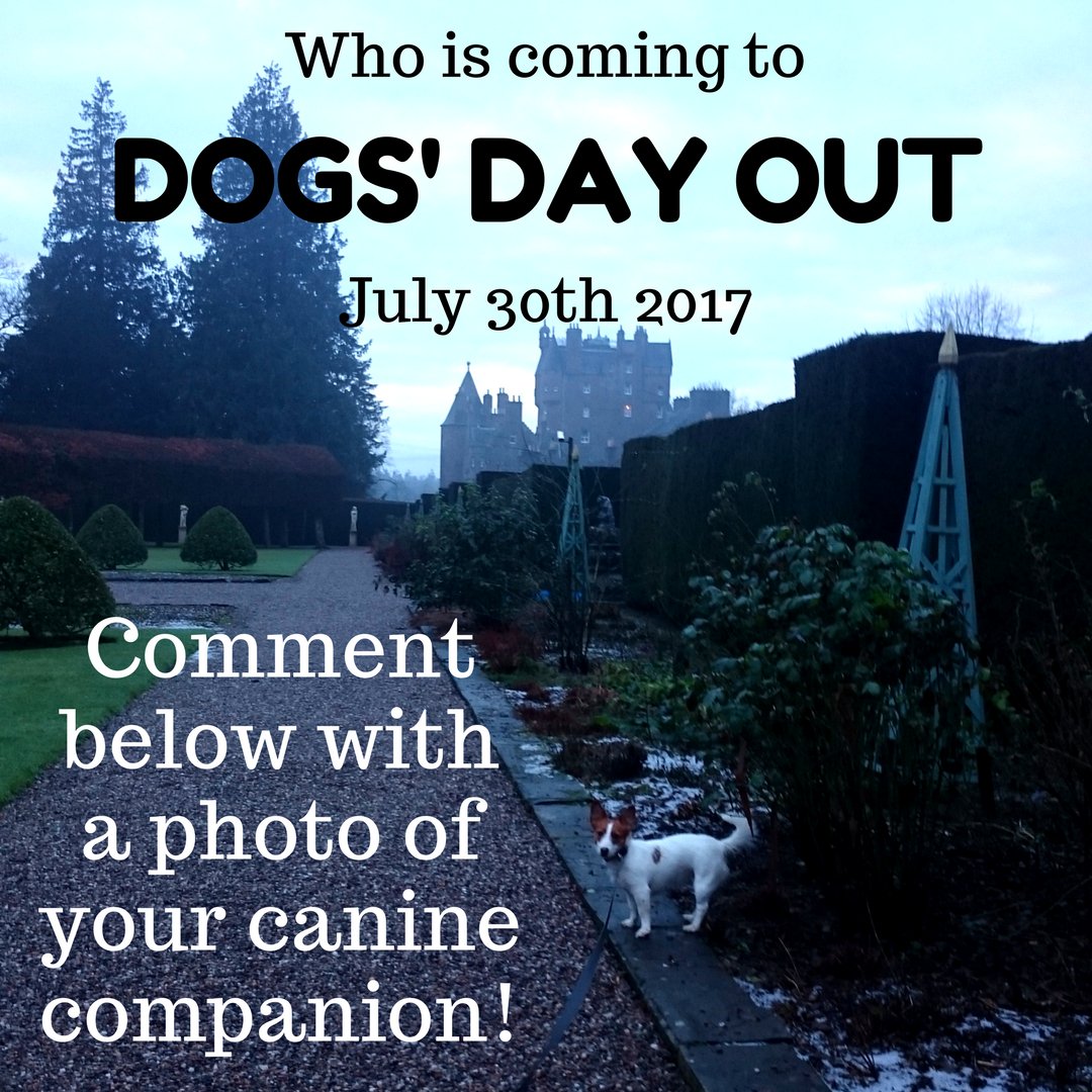 GlamisCastle's tweet photo. We would love to see who will joining us for Dogs' Day Out! So be sure to #comment with a photo of your #dog! #DogsDayGlamis https://t.co/b276Tutatc