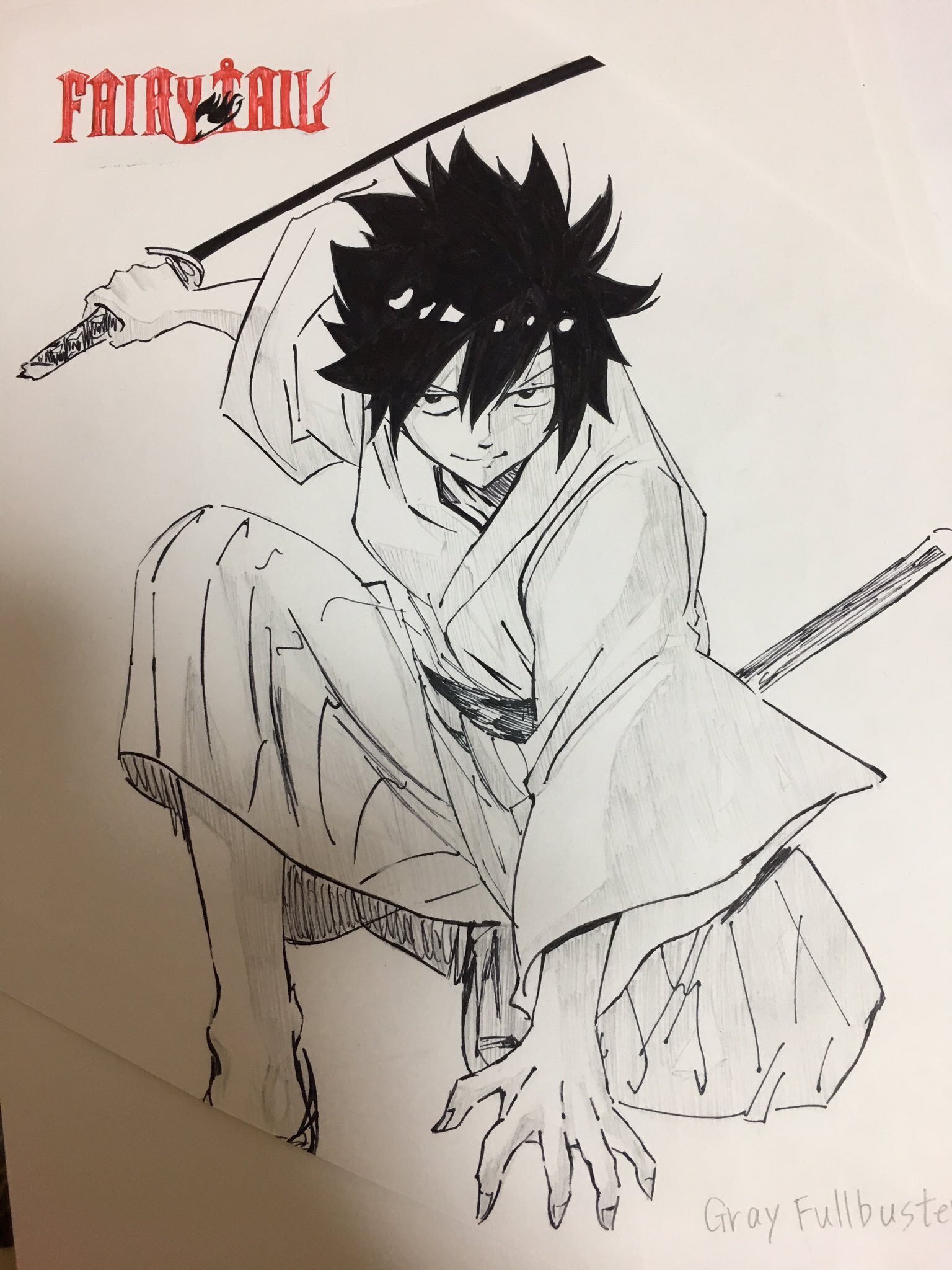 立花 真昼ちゃんの誕生日イラスト描かなかったことに後悔したけど何よりもfairy Tail絵を書かなかったことに後悔した 過去絵でごめんだけど推しの1人載せとくよ Fairytail グレイ フルバスター Fairytailありがとう 11年短かった T Co