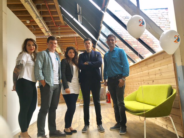 Amy_M_Allen's tweet photo. The @BSD_Consulting Leicester office group photo #BSD25 #BSDle1 https://t.co/puKqynWW13