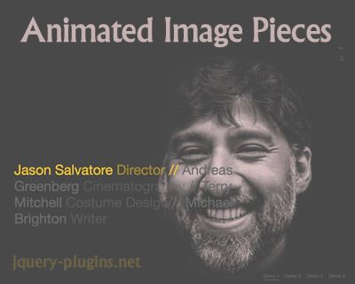 jQueryPlugins_'s tweet image. Animated Image Pieces jquery-plugins.net/animated-image… #image #imageeffect #animation #animatedimages #animeJs #effect #javascript
