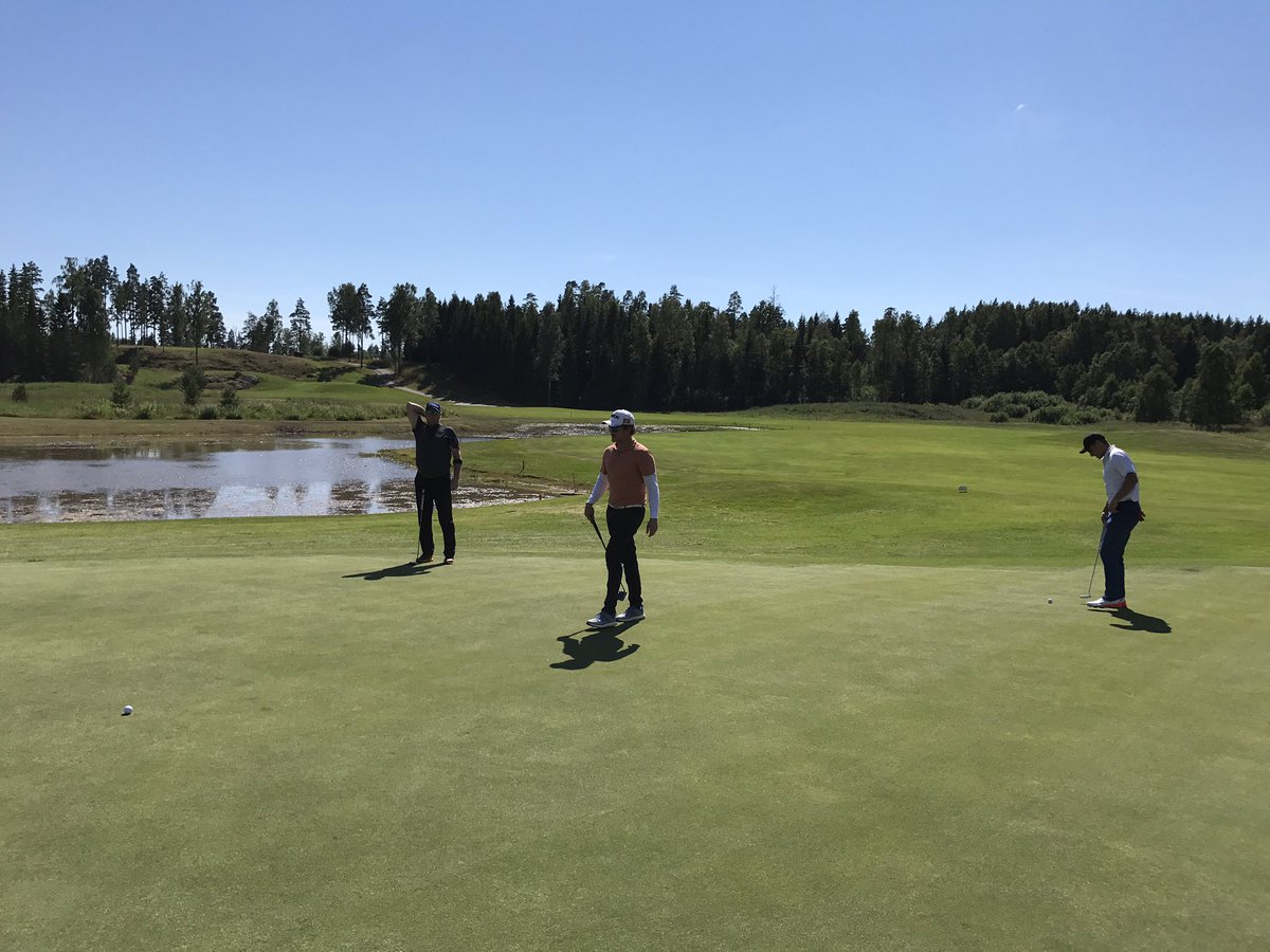 J_Utriainen's tweet photo. @PickalaGolf aivan timanttisessa kunnossa ja peliseura parasta A-ryhmää @toffejusslin @HjuulioSandell #Valle https://t.co/Wj1tLu6SQx